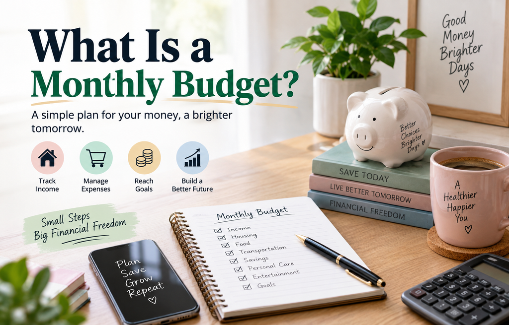 how to create a monthly budget for beginners